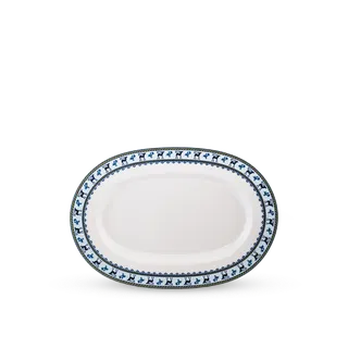 Dĩa oval sứ Minh Long 32 cm - Camellia - Lộc Lạc