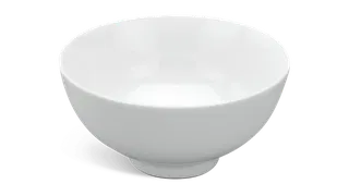 Chén cơm sứ Minh Long - Jasmine - Trắng