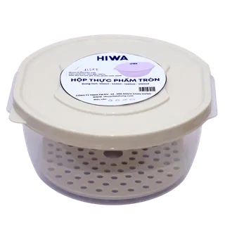 Hộp thực phẩm tròn nhựa Châu Hưng 650ml 041