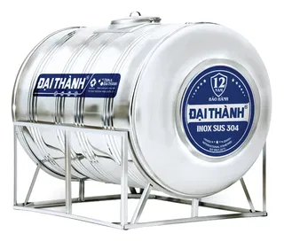 Bồn nước Inox 1500 lít ngang Đại Thành I304