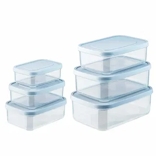 Bộ 6 hộp thực phẩm chữ nhật INOCHI Hokkaido 500-750-1000-1500-2000-2500ml