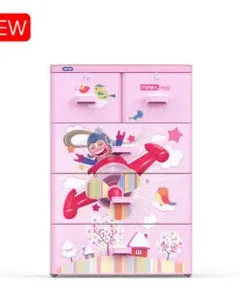 Tủ 4 ngăn Mina L nhựa Duy Tân No.915/4