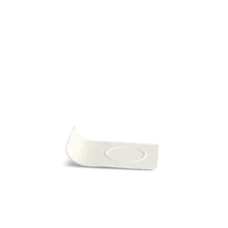 Khay lót chum sứ Minh Long 15 x 11 cm - Gourmet Lys - Trắng Ngà