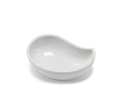 Chén chấm sứ Minh Long hình Quả Xoài 8 cm - Jasmine - Trắng