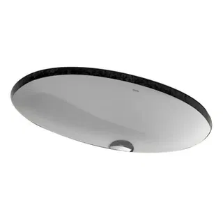 Lavabo chậu rửa mặt TOTO LW1506V#XW âm bàn sứ chống bám bẩn
