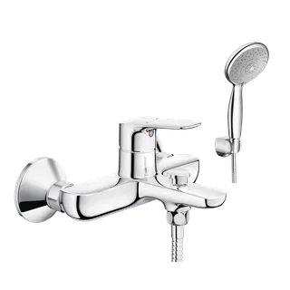 Vòi sen tắm nóng lạnh INAX BFV-1403S-3C tay sen si (BFV1403S-3C)