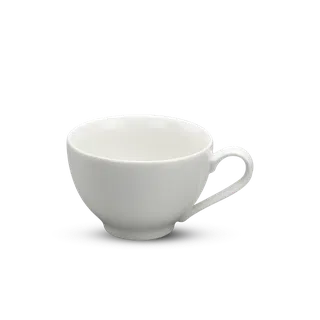 Tách capuchino sứ Minh Long 0.28 L - Daisy Lys - Trắng Ngà