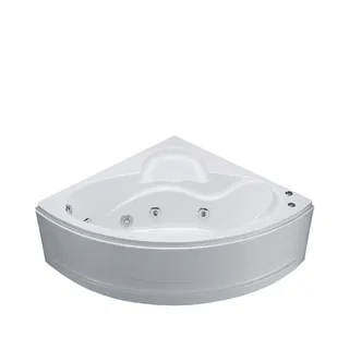 Bồn tắm góc Caesar MT5120 (loại chân yếm - có massage) dài 1m2
