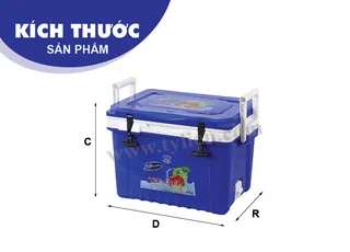 Thùng Đá Top - 35 nhựa Tý Liên No.0839