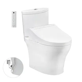 Bồn cầu 2 khối TOTO CS838DW14 nắp rửa C5 - TCF24410AAA