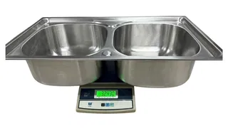 Chậu rửa đúc 2 Hộc Honorcy 7843 (304)