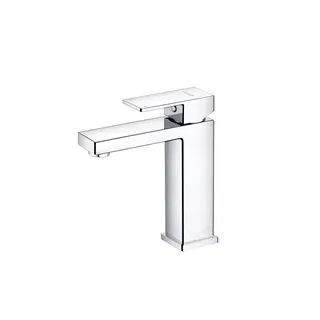 Vòi lavabo chậu rửa mặt Caesar B840CU nóng lạnh kèm nút xả nhấn