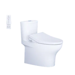Bồn cầu 1 khối C1394F nắp rửa điện tử TAF512H