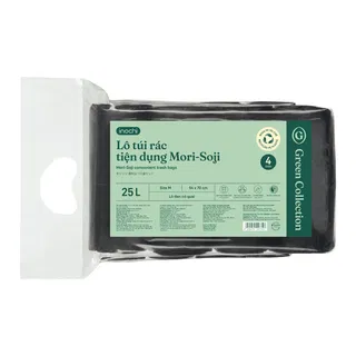 Lô túi rác tiện dụng INOCHI Mori-Soji 4 x 25L (size M)