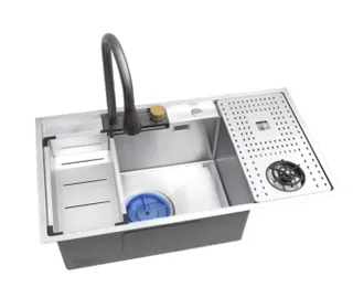 Chậu rửa chén 1 hộc Luxta LC8949F-3.0 Inox 304 dài 89cm