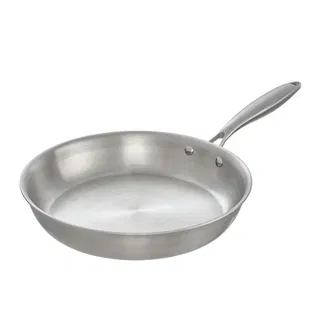 CHẢO INOX NGUYÊN KHỐI INOCHI OMI GOURMET 28CM (CHẢO RÁN)