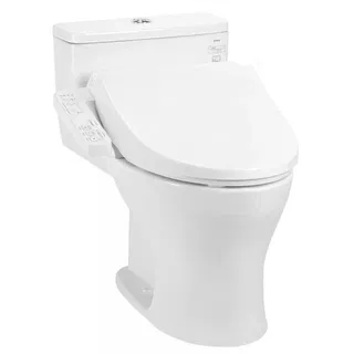 Bồn cầu 1 khối TOTO MS855DW18 Nắp Rửa Washlet TCF23710AAA C2 Simple