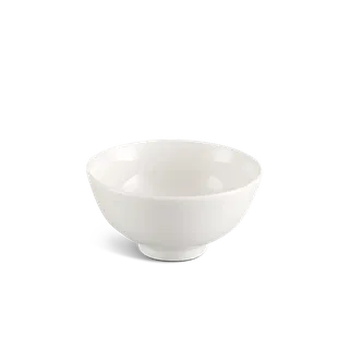 Chén súp sứ Minh Long 10 cm - Jasmine Lys - Trắng Ngà