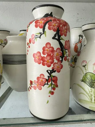 LỌ HOA GỐM MEN L2.23
