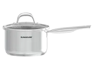 Quánh inox nắp kính Sunhouse AM-MP16A