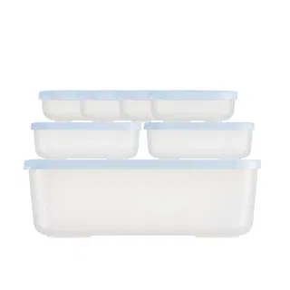 Bộ 7 hộp thực phẩm trữ đông 290ml (4 hộp), 900ml (2 hộp), 3600ml INOCHI
