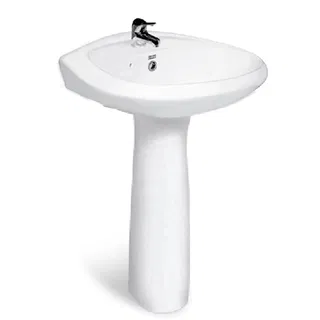 Lavabo chậu rửa mặt American Standard VF-0969.1H treo tường + chân dài VF-0901