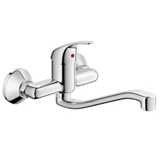 Vòi chậu rửa chén Viglacera VG701 nóng lạnh gắn tường