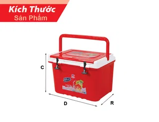 Thùng Đá Top - 16 nhựa Tý Liên No.0841