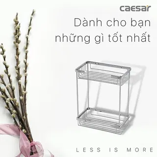 Kệ góc Caesar ST859V 2 tầng Inox 304