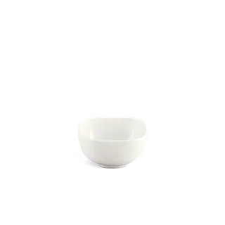 Chén vuông sứ Minh Long 10 cm - Gourmet Lys - Trắng Ngà