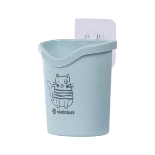 Cốc dán tường tiện ích nhựa Việt Nhật 6370