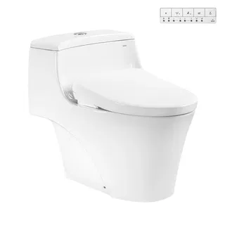 Bồn cầu 1 khối TOTO MS823CDRW23 nắp rửa S7 - TCF47360GAA