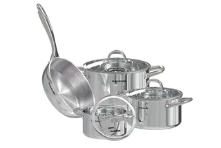 Bộ nồi chảo Inox 304 Sunhouse SHG808