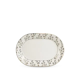 Dĩa oval sứ Minh Long 32 cm - Tulip Ngà - Awakening