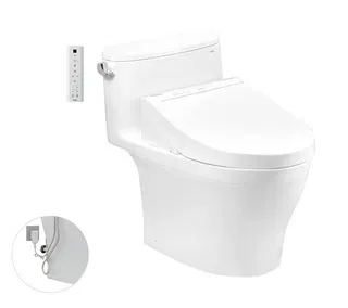 Bồn cầu 1 khối TOTO MS887RW14 nắp rửa C5 - TCF24410AAA