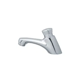 Vòi lavabo chậu rửa mặt Caesar B053CU nước lạnh kèm nút xả nhấn