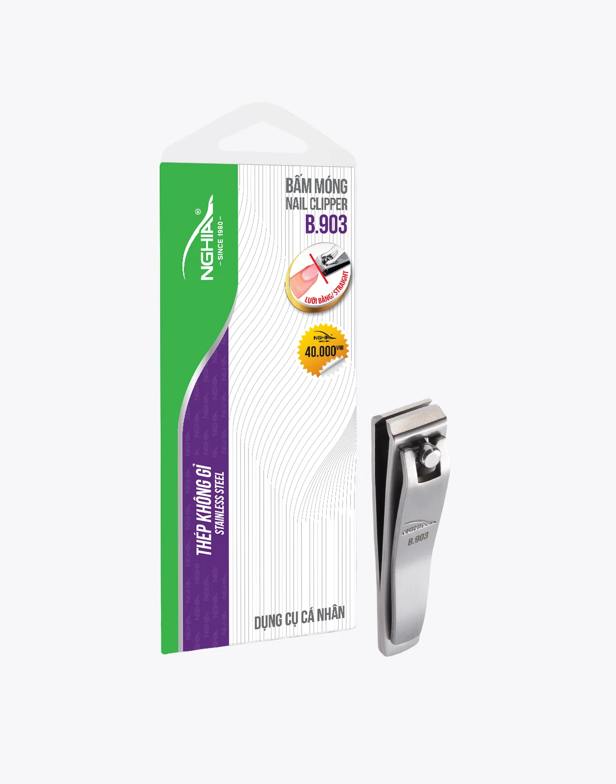Bấm móng nhỏ Kềm Nghĩa vỉ giấy B-903