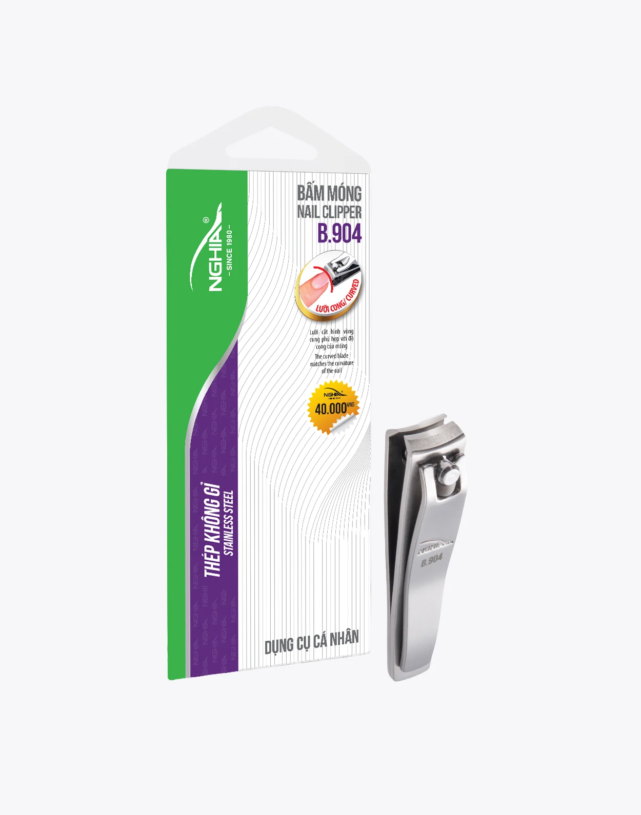 Bấm móng nhỏ Kềm Nghĩa vỉ giấy B-904