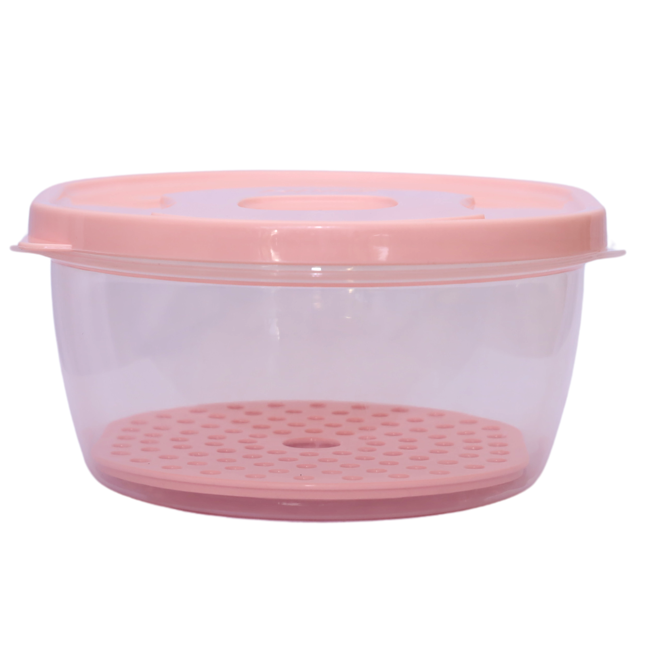Hộp thực phẩm tròn nhựa Châu Hưng 1500ml 042