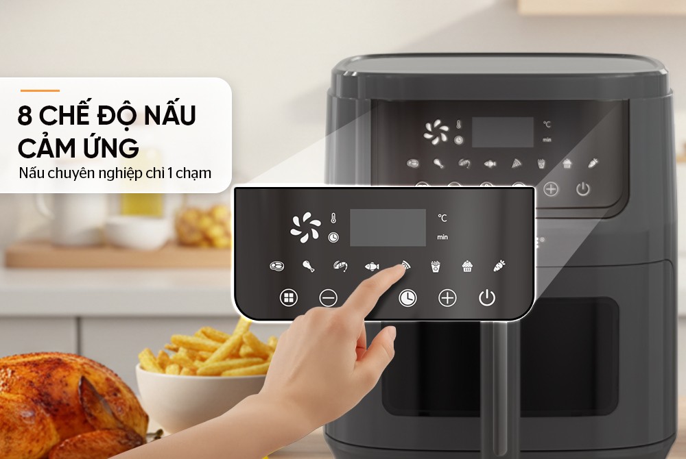 Nồi chiên không dầu 6.5L Sunhouse SHD4083