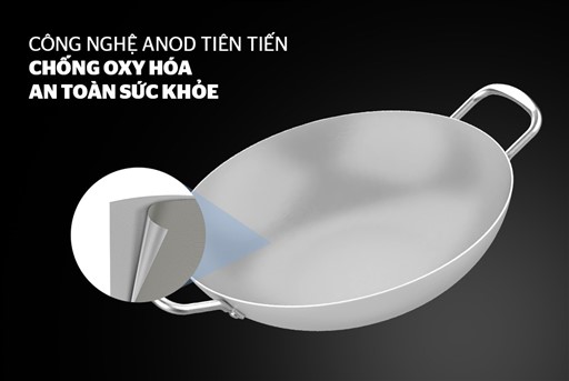 Chảo bầu Anod Sunhouse SWP34B