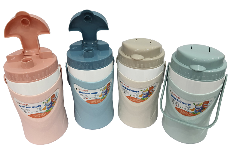 Bình nhiệt nhựa Châu Hưng 750ml (24 cái/thùng)
