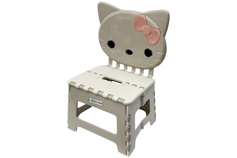 Ghế xếp Kitty nhựa Châu Hưng 002