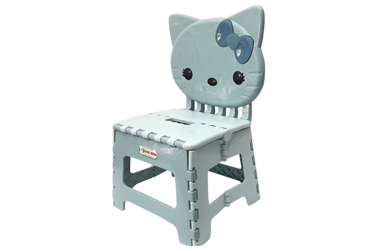 Ghế xếp Kitty nhựa Châu Hưng 002