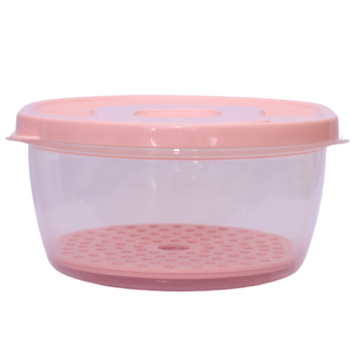 Hộp thực phẩm tròn nhựa Châu Hưng 650ml 041