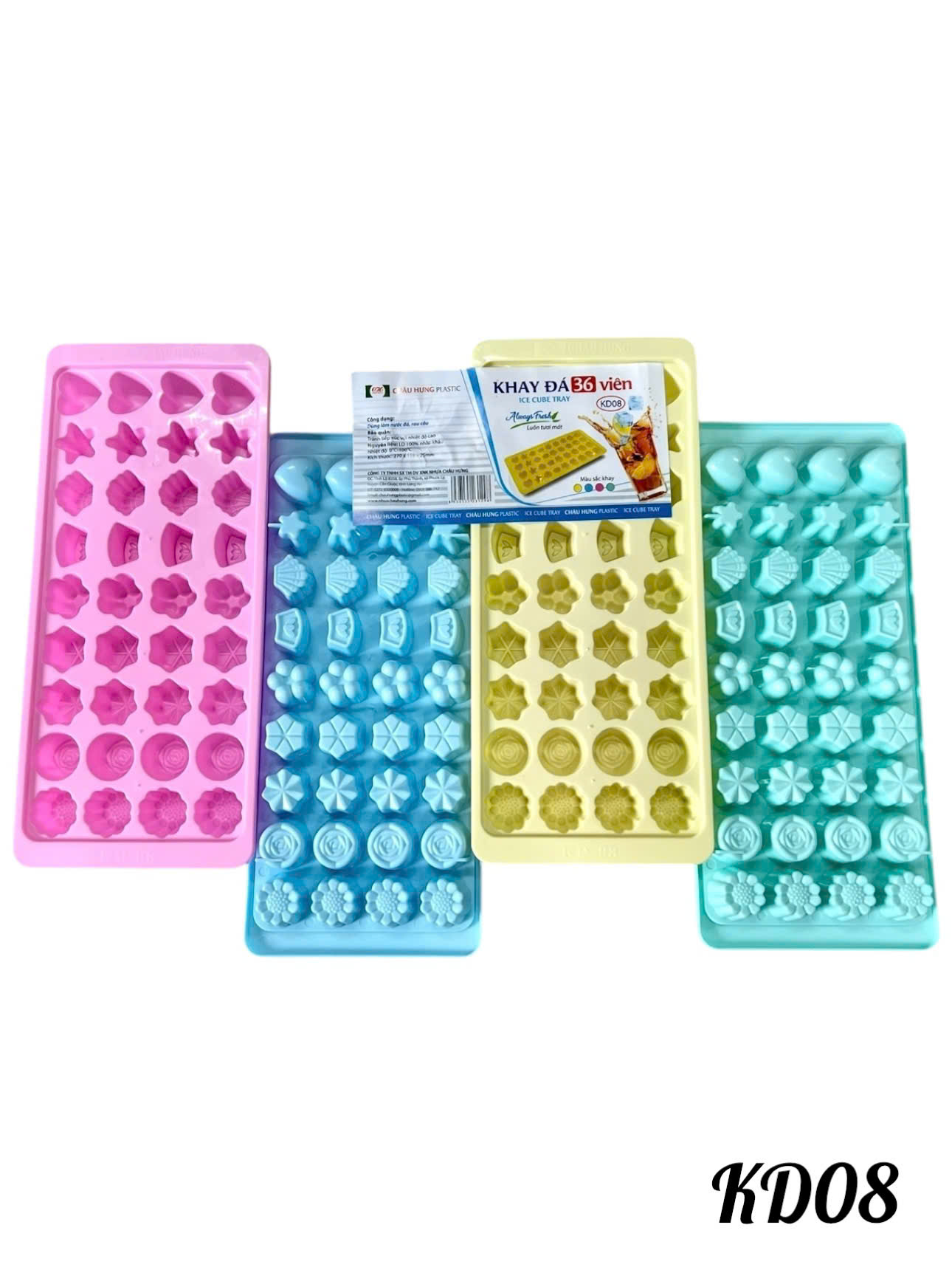 Vỉ đá nhựa Châu Hưng 36 viên