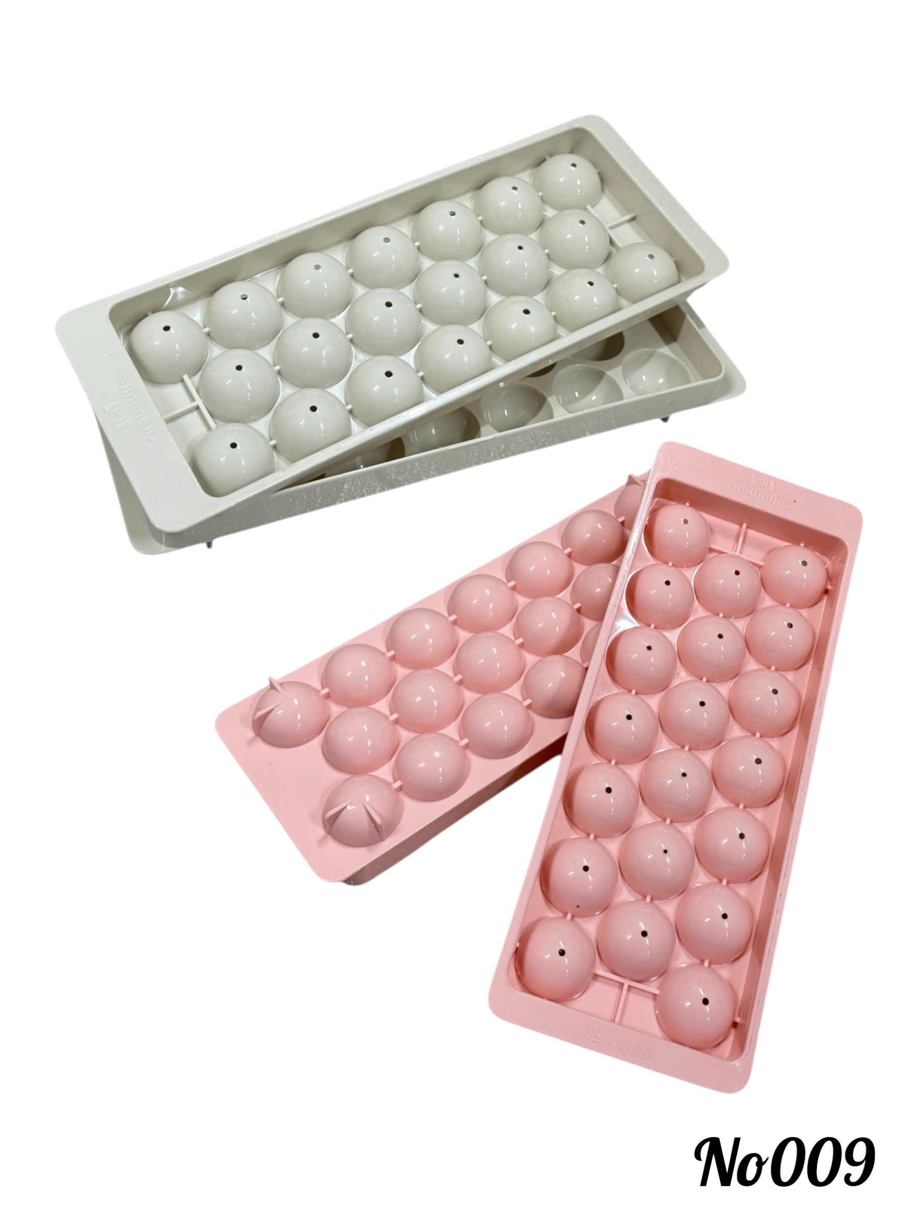 Khay đá bi nhựa Châu Hưng 20 viên 009