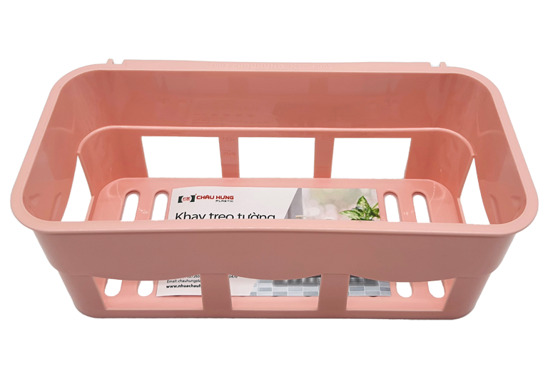 Khay treo tường trung nhựa Châu Hưng KTT002 (5 cái/bịt)