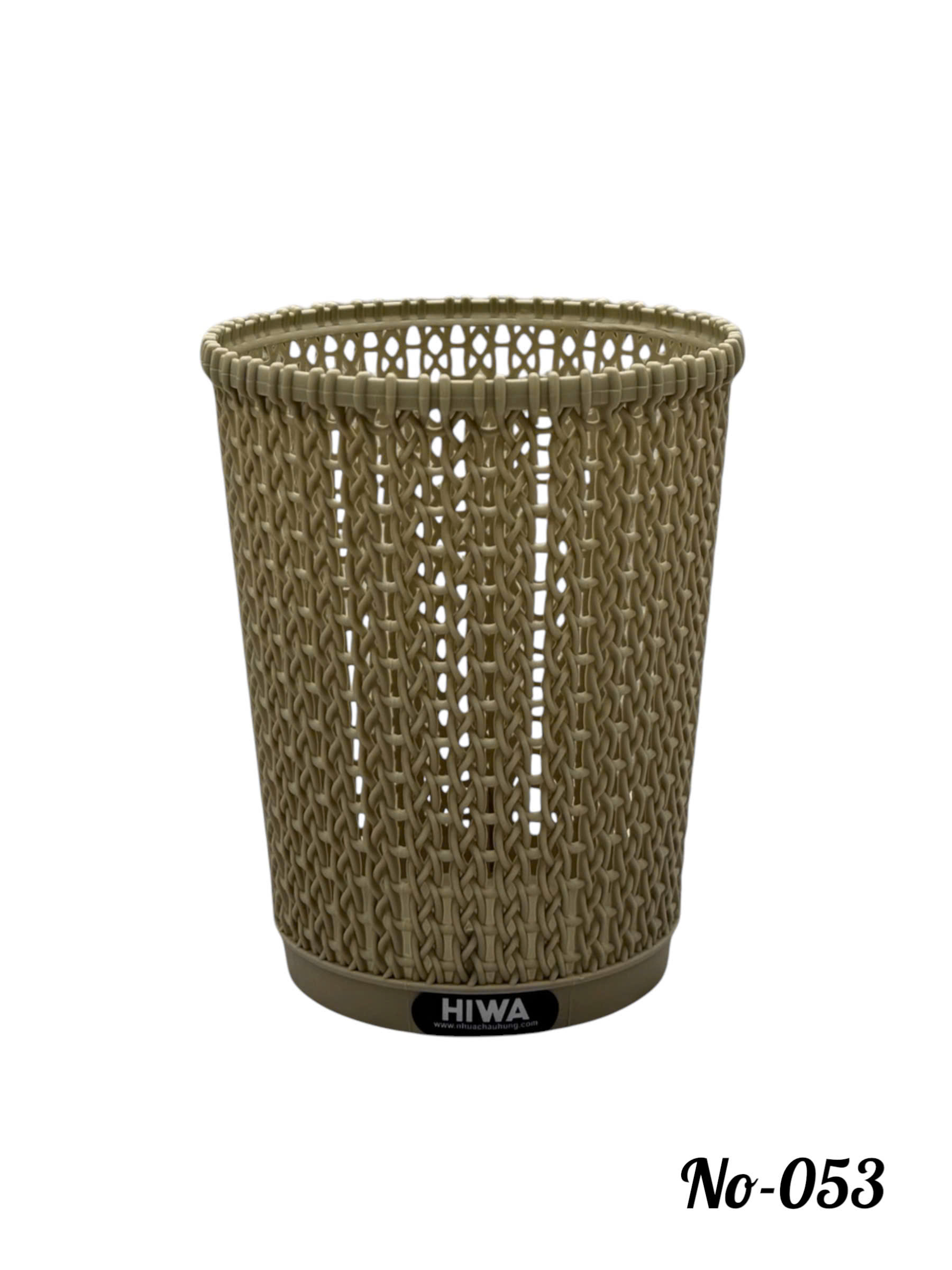 Sọt đan tròn nhỏ nhựa Châu Hưng 053