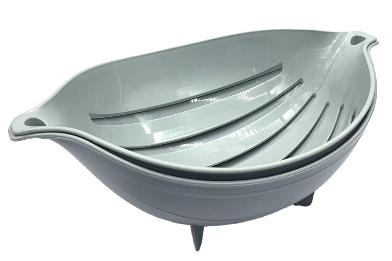Thau rổ sọc nhựa Châu Hưng 01